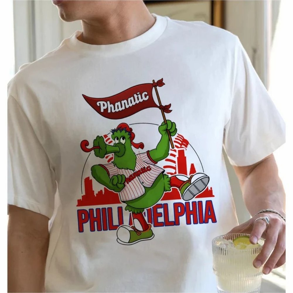 Vintage Phillie Phanatic shirt, Let's Go Phillies Shirt, Dancing On My Own shirt
